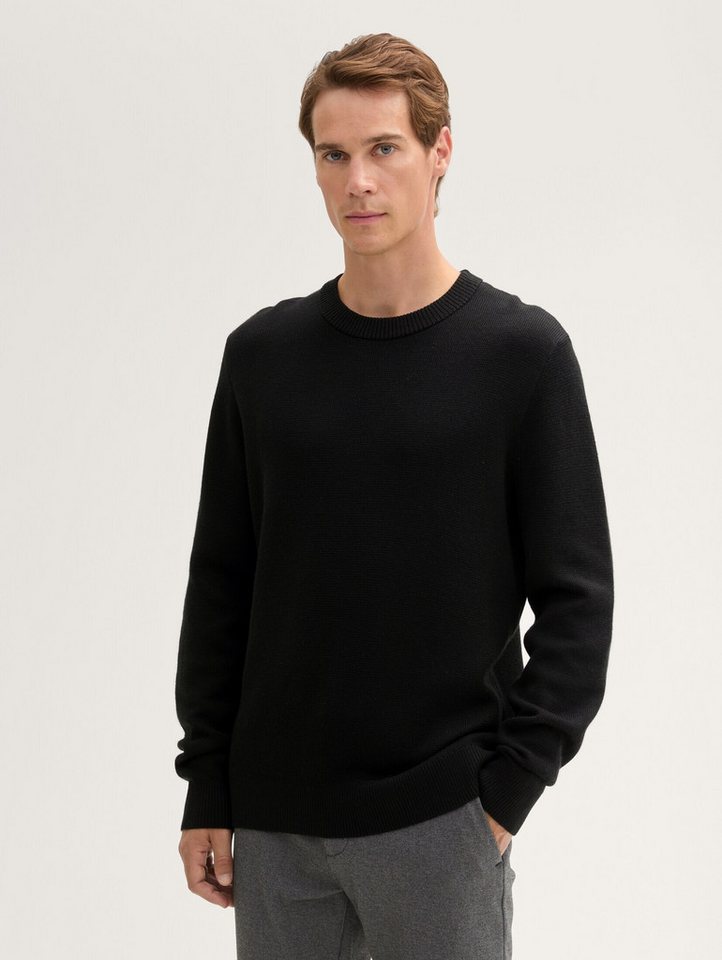 TOM TAILOR Strickpullover Pullover & Strickjacken Strickpullover mit weichem Wollanteil von TOM TAILOR