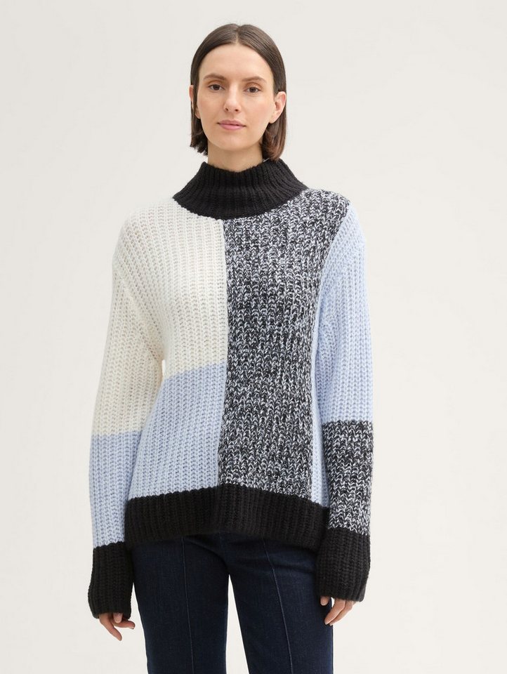 TOM TAILOR Strickpullover Gemusterter Strickpullover Gemusterter Strickpullover von TOM TAILOR