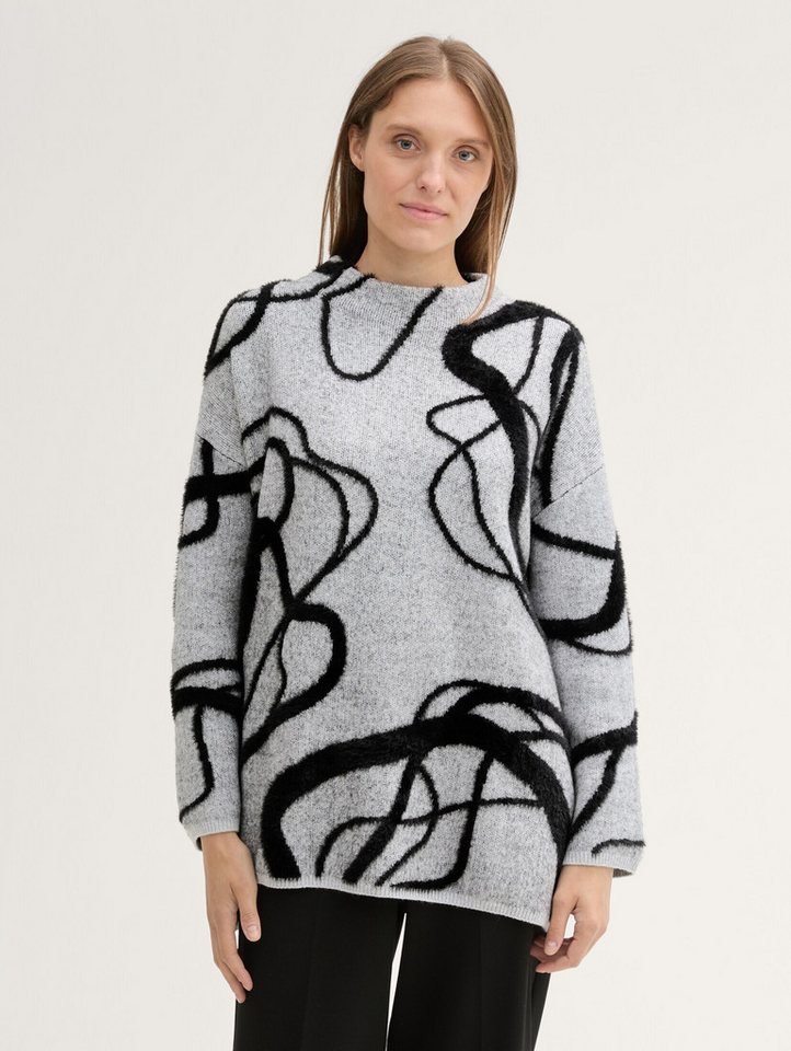 TOM TAILOR Strickpullover Gemusterter Strickpullover TOM TAILOR Strickpullover Gemusterter Strickpullover von TOM TAILOR