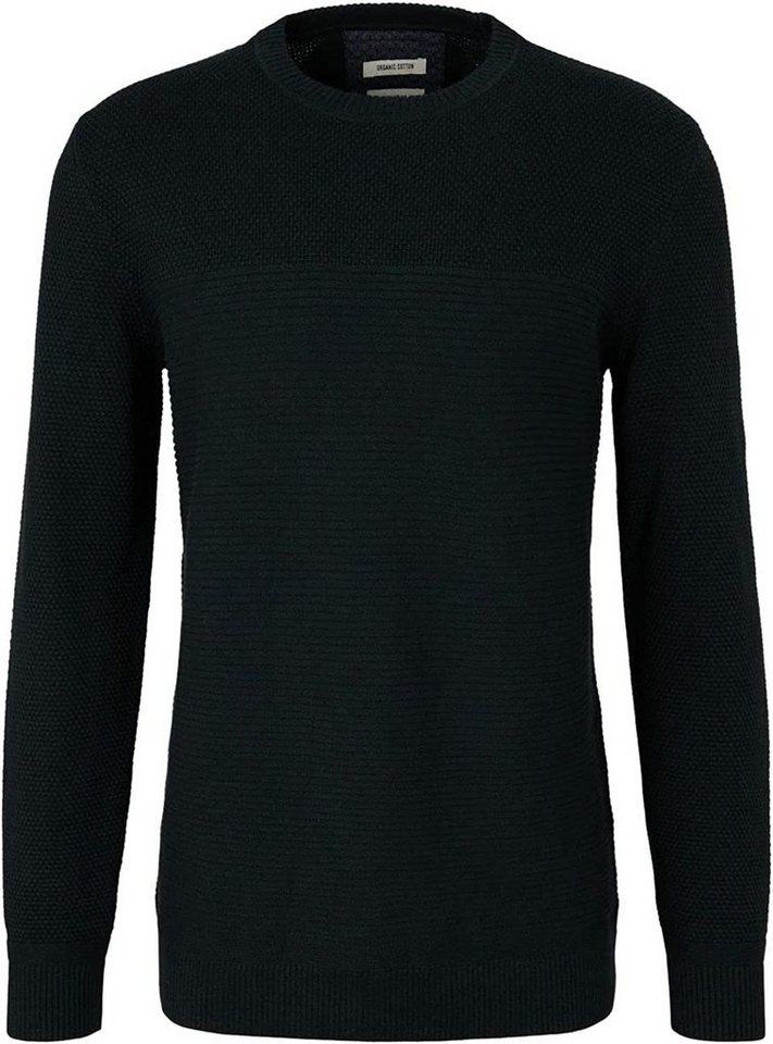 TOM TAILOR Strickpullover Pullover Basic Structured Knit Pullover von TOM TAILOR