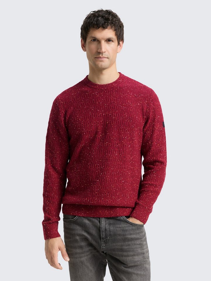 TOM TAILOR Strickpullover Pullover & Strickjacken Strickpullover mit Rundhalsausschnitt von TOM TAILOR