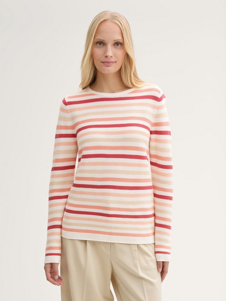 TOM TAILOR Strickpullover Strickpullover aus Bio-Baumwolle Strickpullover aus Bio-Baumwolle von TOM TAILOR