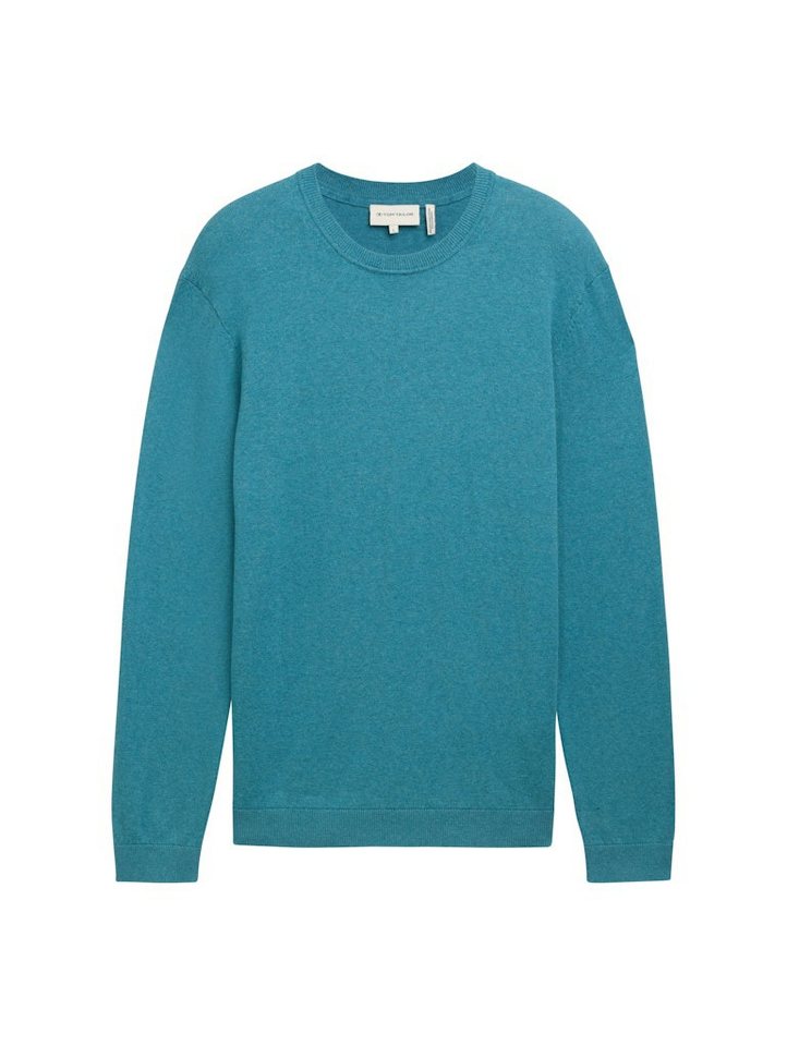 TOM TAILOR Rundhalspullover Strickpullover für Herren (1-tlg) von TOM TAILOR