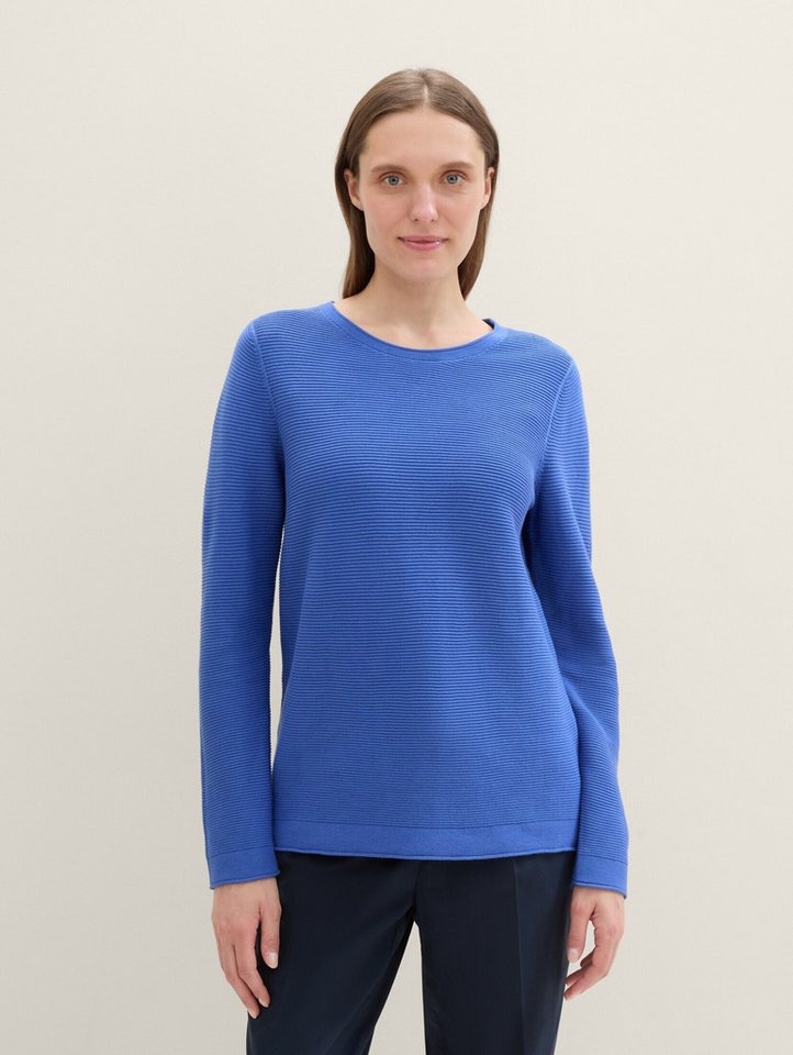 TOM TAILOR Strickpullover Strickpullover aus Bio-Baumwolle Strickpullover aus Bio-Baumwolle von TOM TAILOR
