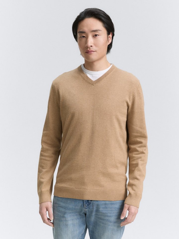 TOM TAILOR Strickpullover Strickpullover mit V-Ausschnitt Strickpullover mit V-Ausschnitt TOM TAILOR Strickpullover Strickpullover mit V-Ausschnitt Strickpullover mit V-Ausschnitt von TOM TAILOR
