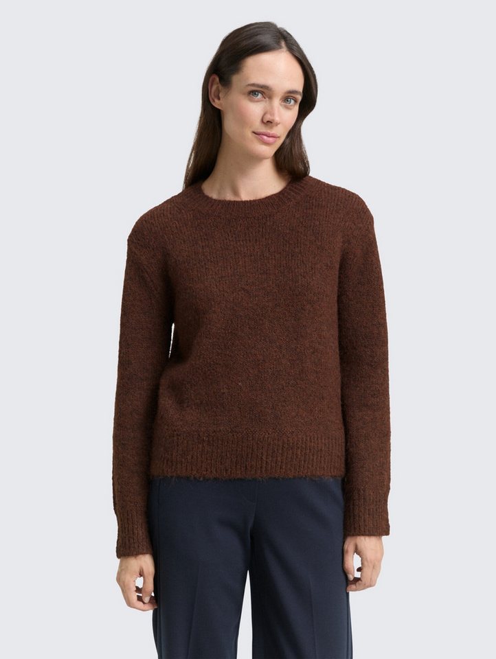 TOM TAILOR Strickpullover Strickpullover mit Wollanteil Strickpullover mit Wollanteil von TOM TAILOR