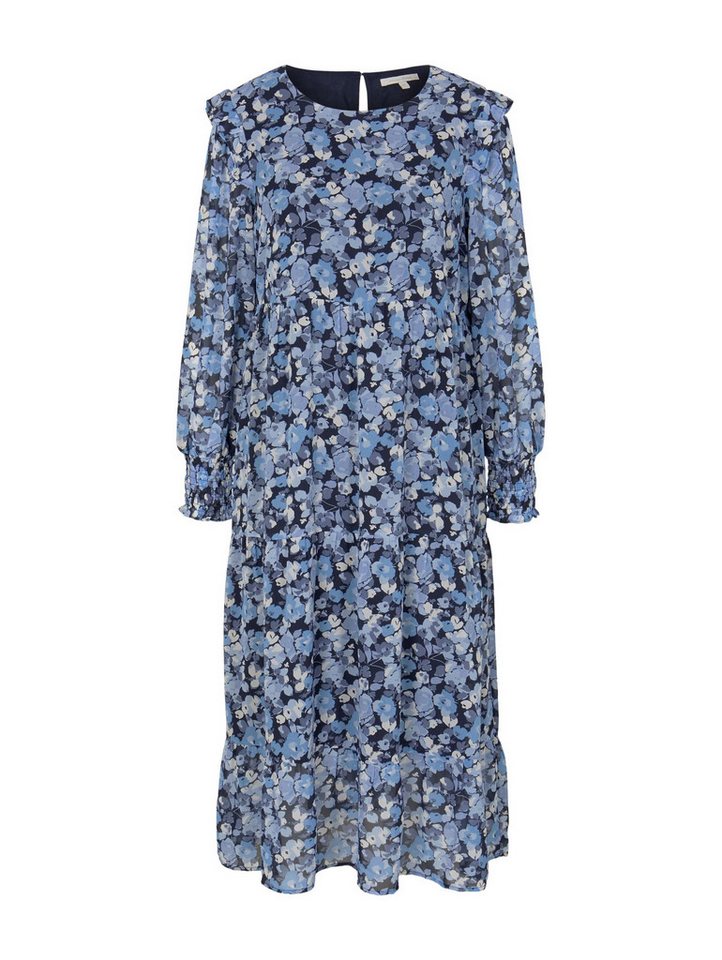TOM TAILOR Strickpullover midi dress with ruffles von TOM TAILOR