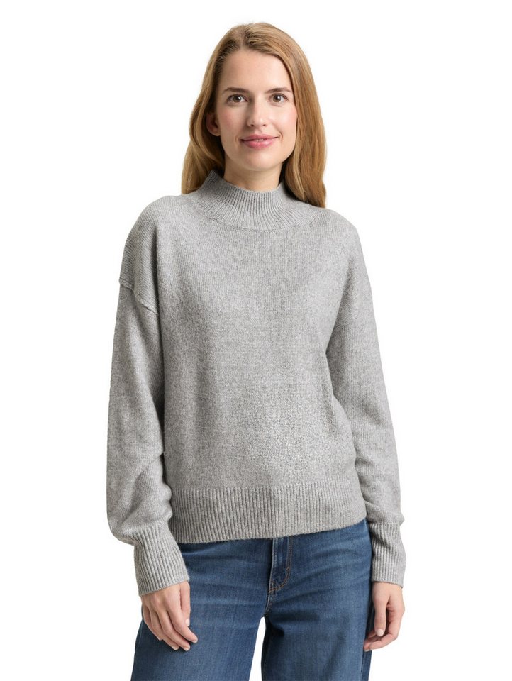 TOM TAILOR Strickpullover mit Rippbündchen von TOM TAILOR