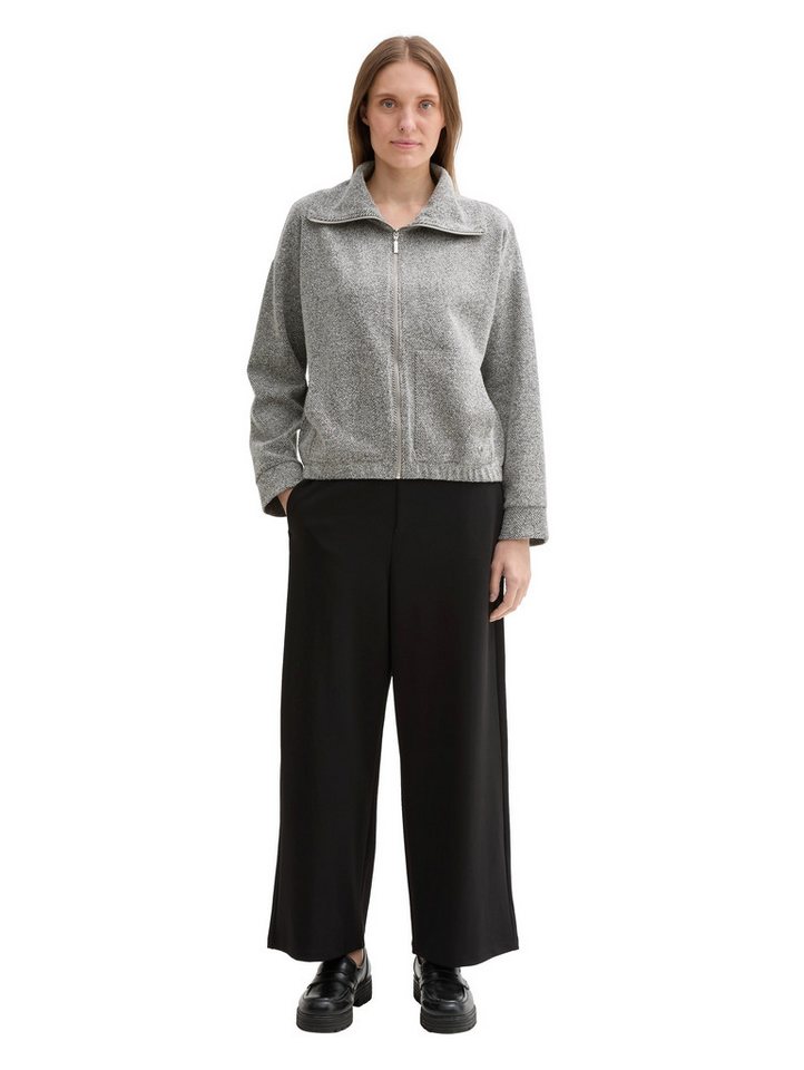 TOM TAILOR Sweatjacke Sweatjacke mit Kragen TOM TAILOR Sweatjacke Sweatjacke mit Kragen von TOM TAILOR
