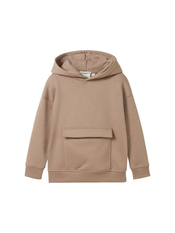 TOM TAILOR Sweatshirt Strick & Sweatshirts Oversized Hoodie Sweatshirt mit Rückprint von TOM TAILOR