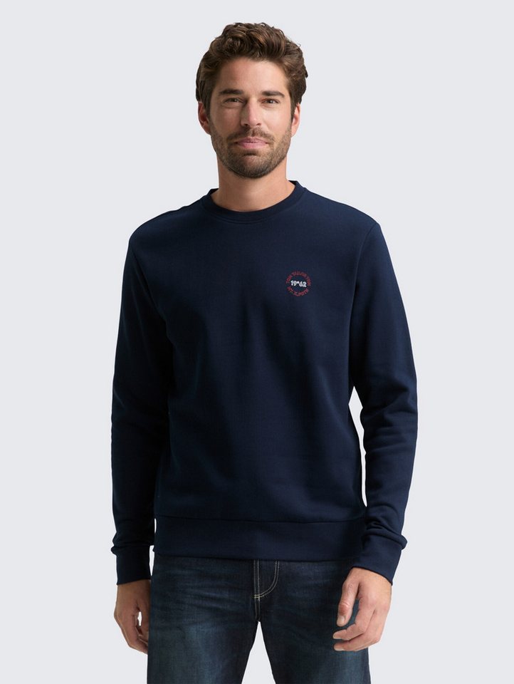 TOM TAILOR Sweatshirt Sweatshirt mit Logo-Print Sweatshirt mit Logo-Print von TOM TAILOR