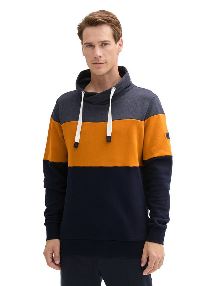 TOM TAILOR Sweatshirt mit Colour Blocking von TOM TAILOR