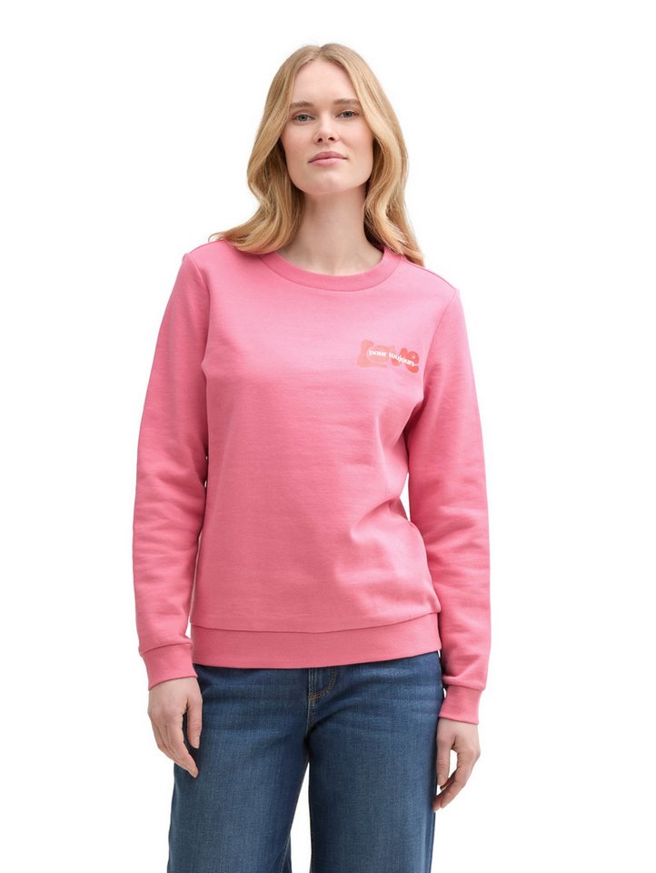 TOM TAILOR Sweatshirt mit Frontprint von TOM TAILOR
