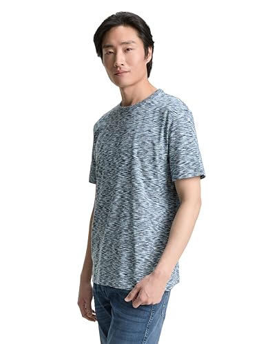 TOM TAILOR Sweatshirt mit Logo-Badge, Lime Cream Green, XL von TOM TAILOR