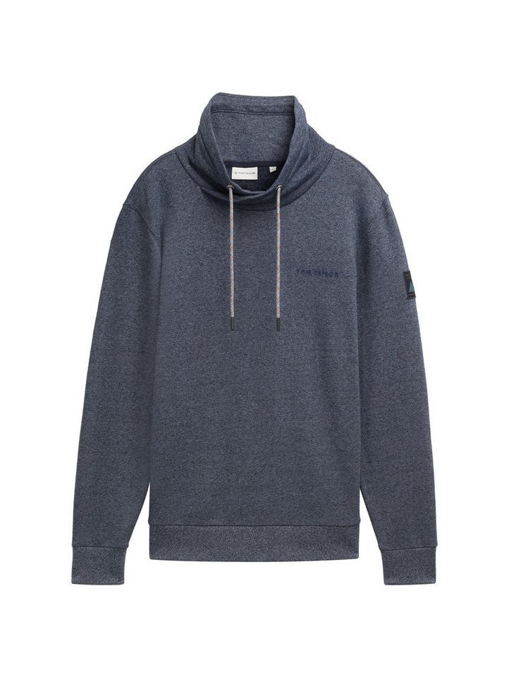 TOM TAILOR Sweatshirt Sweatshirt mit Logo-Details - Regular Fit von TOM TAILOR