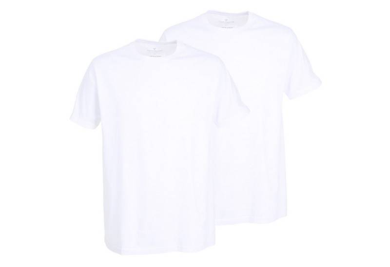 TOM TAILOR T-Shirt Herren T-Shirt 2er Pack Baumwolle Lucky T (Packung, 2er Pack) von TOM TAILOR