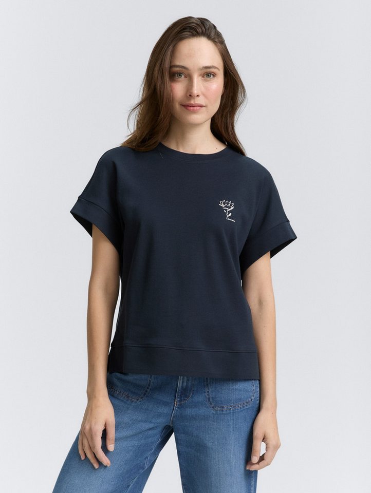 TOM TAILOR T-Shirt T-Shirt Loose Fit T-Shirt mit Print von TOM TAILOR