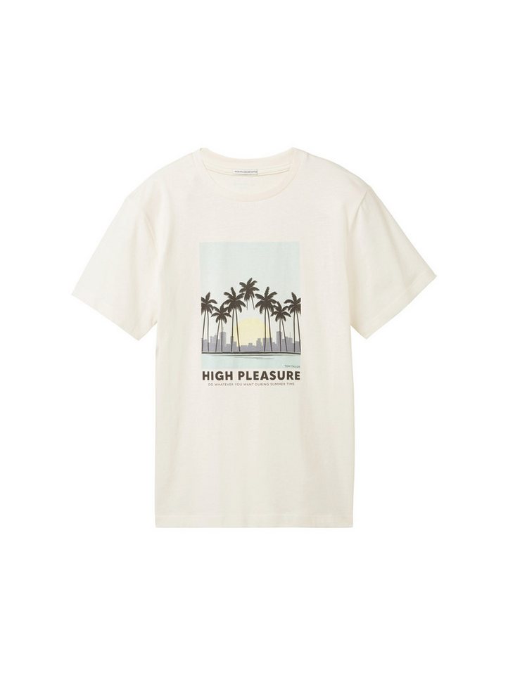 TOM TAILOR T-Shirt T-Shirt mit Print von TOM TAILOR