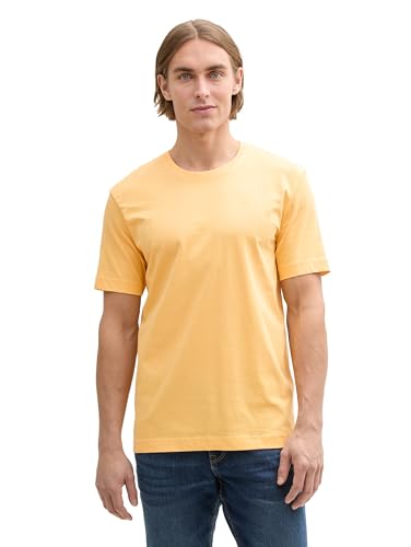 TOM TAILOR T-Shirt aus Baumwolle mit Logo-Print, Sky Captain Blue, XXXL TOM TAILOR T-Shirt aus Baumwolle mit Logo-Print, Sky Captain Blue, XXXL von TOM TAILOR