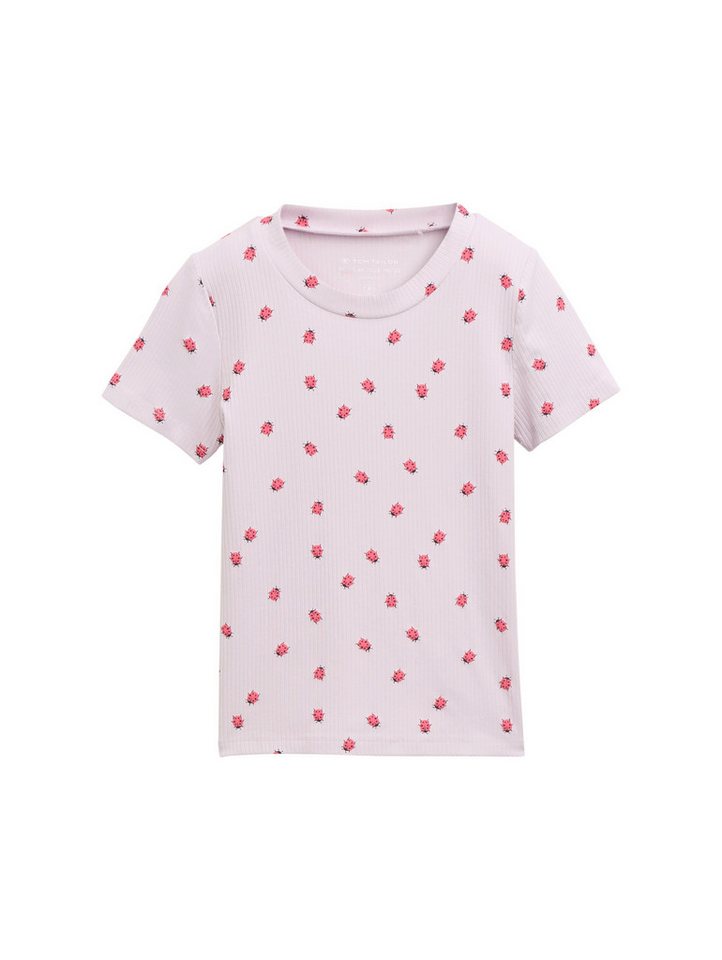 TOM TAILOR T-Shirt mit All-Over Print von TOM TAILOR
