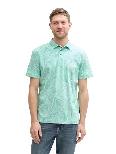 TOM TAILOR T-Shirt mit Brusttasche, Bright Mint Green, XL von TOM TAILOR