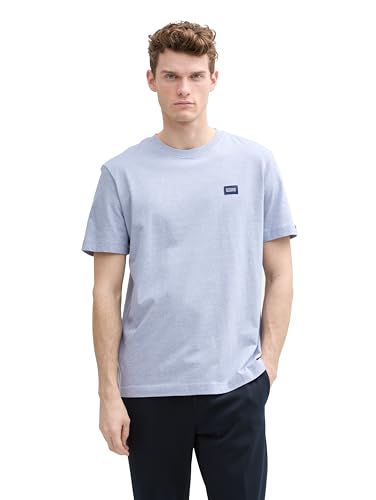 TOM TAILOR T-Shirt mit Brusttasche, Hazy Coral Rose, XS von TOM TAILOR