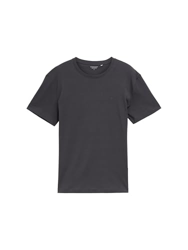 TOM TAILOR T-Shirt mit Logo-Print, Peachy orange, XS TOM TAILOR T-Shirt mit Logo-Print, Peachy orange, XS von TOM TAILOR