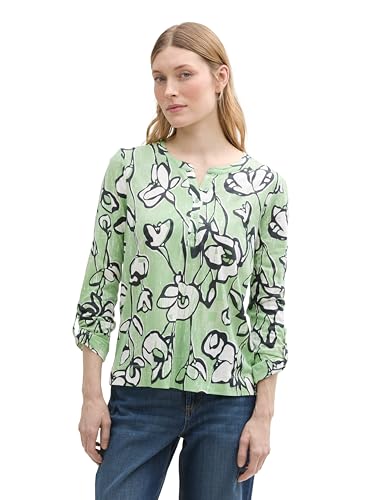 TOM TAILOR T-Shirt mit Streifenmuster, Sky Captain Blue, XXL von TOM TAILOR