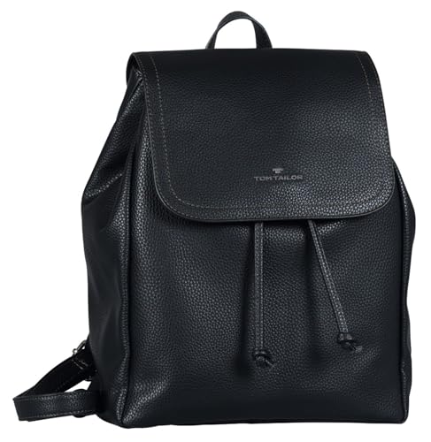 TOM TAILOR Tinna Damen City Rucksack Backpack, 10 L Schwarz von TOM TAILOR