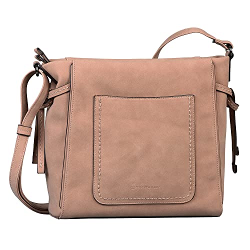 TOM TAILOR- Tizia, Damen, Umhängetasche, M, Pink, 25,5x8x24,5 cm von TOM TAILOR