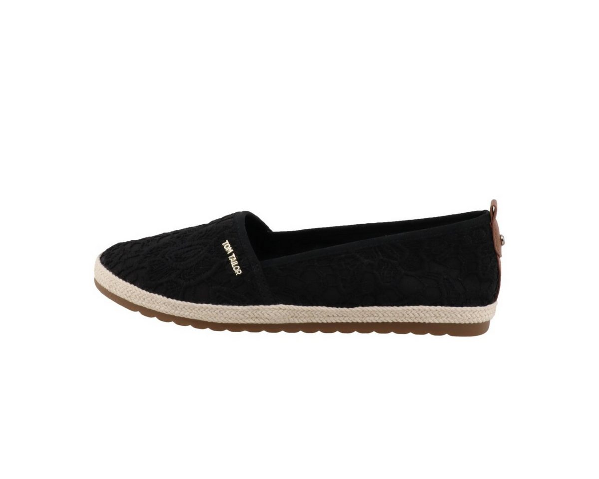 TOM TAILOR Tom Tailor Damen Espadrilles schwarz EUR 39 Ballerina von TOM TAILOR