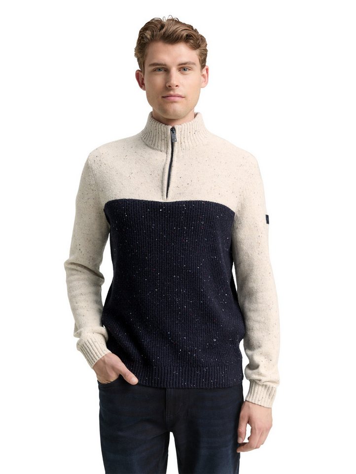 TOM TAILOR Troyer mit Logo Stickerei von TOM TAILOR