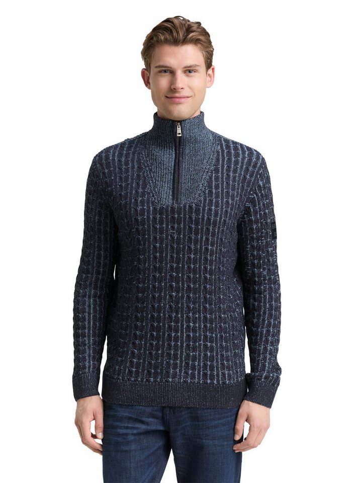 TOM TAILOR Troyer mit Rippbündchen von TOM TAILOR