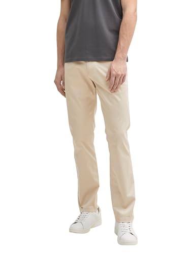 TOM TAILOR Herren 1044725 Hose, 10336 - Light Cashew Beige, 40W / 32L EU von TOM TAILOR