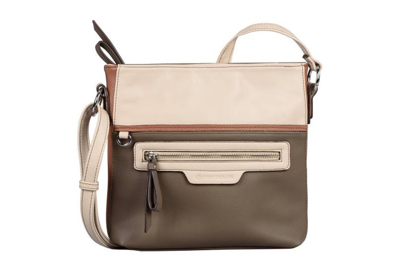 TOM TAILOR Umhängetasche Cross Bag Jule MIXED TAUPE von TOM TAILOR