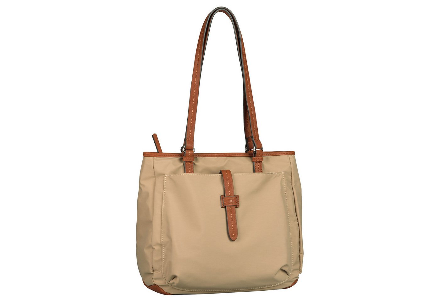 TOM TAILOR Umhängetasche Shopper Reva BEIGE von TOM TAILOR