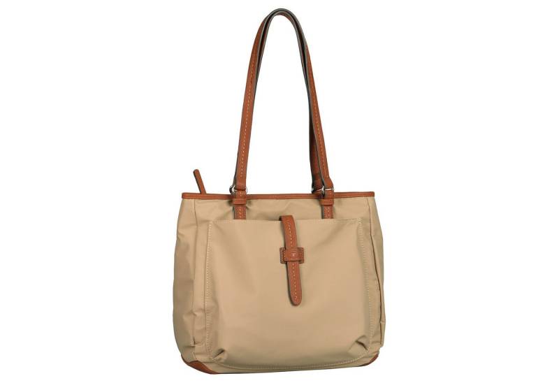 TOM TAILOR Umhängetasche Shopper Reva BEIGE von TOM TAILOR