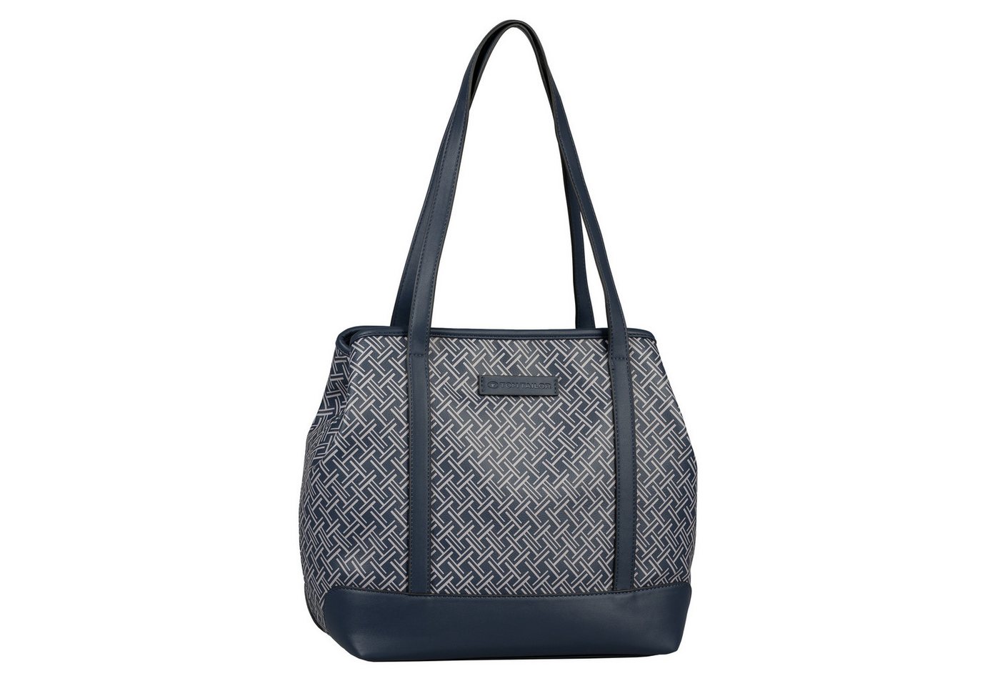 TOM TAILOR Umhängetasche Shopper Yoki PRINTED BLUE von TOM TAILOR