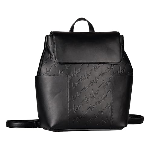 TOM TAILOR Wendi Damen Rucksack Backpack Mittelgroß Schwarz von TOM TAILOR