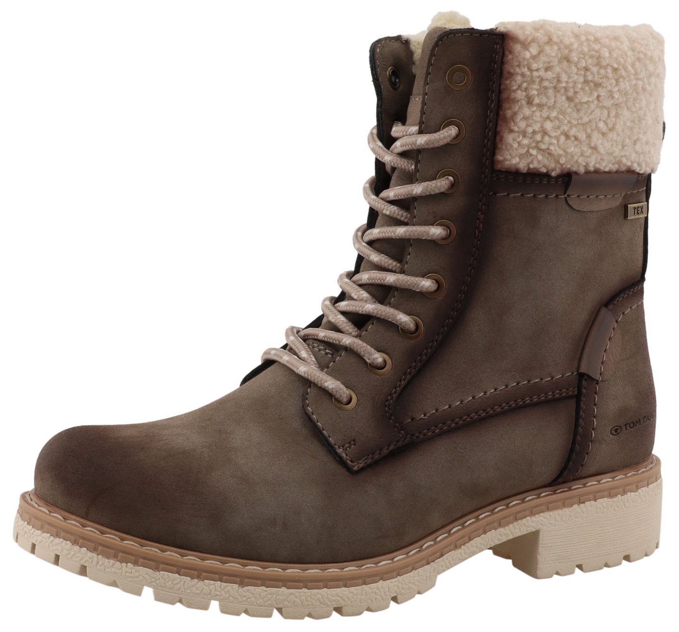 TOM TAILOR Winterboots Workerboots, Hiking Boot mit Blockabsatz von TOM TAILOR