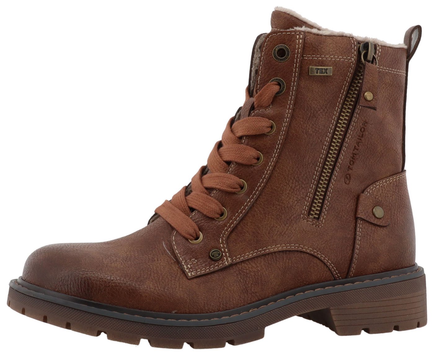 TOM TAILOR Winterboots Workerboots, Hiking Boot mit Blockabsatz von TOM TAILOR