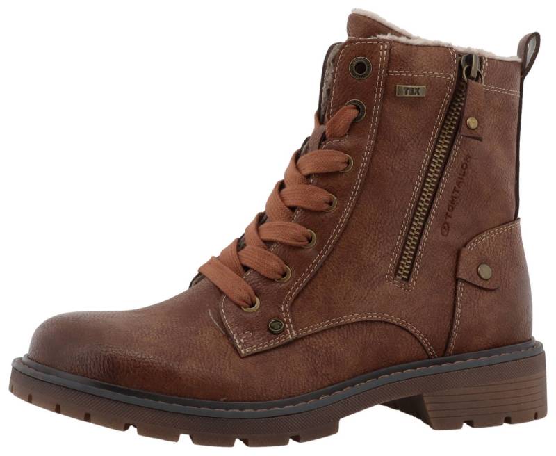 TOM TAILOR Winterboots Workerboots, Hiking Boot mit Blockabsatz von TOM TAILOR