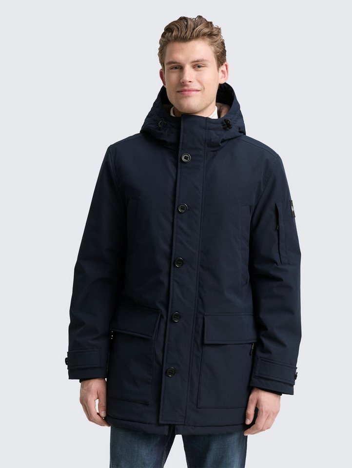 TOM TAILOR Wintermantel Jacken Parka aus wasserdichtem Material von TOM TAILOR