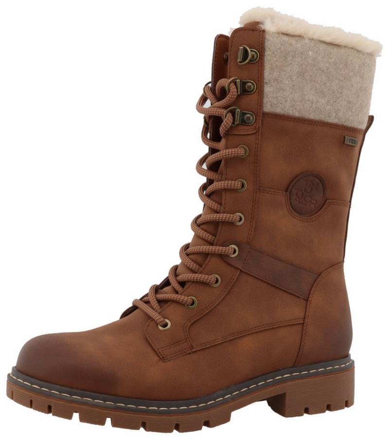 TOM TAILOR Winterstiefel Schnürstiefel mit TEX-Membrane von TOM TAILOR