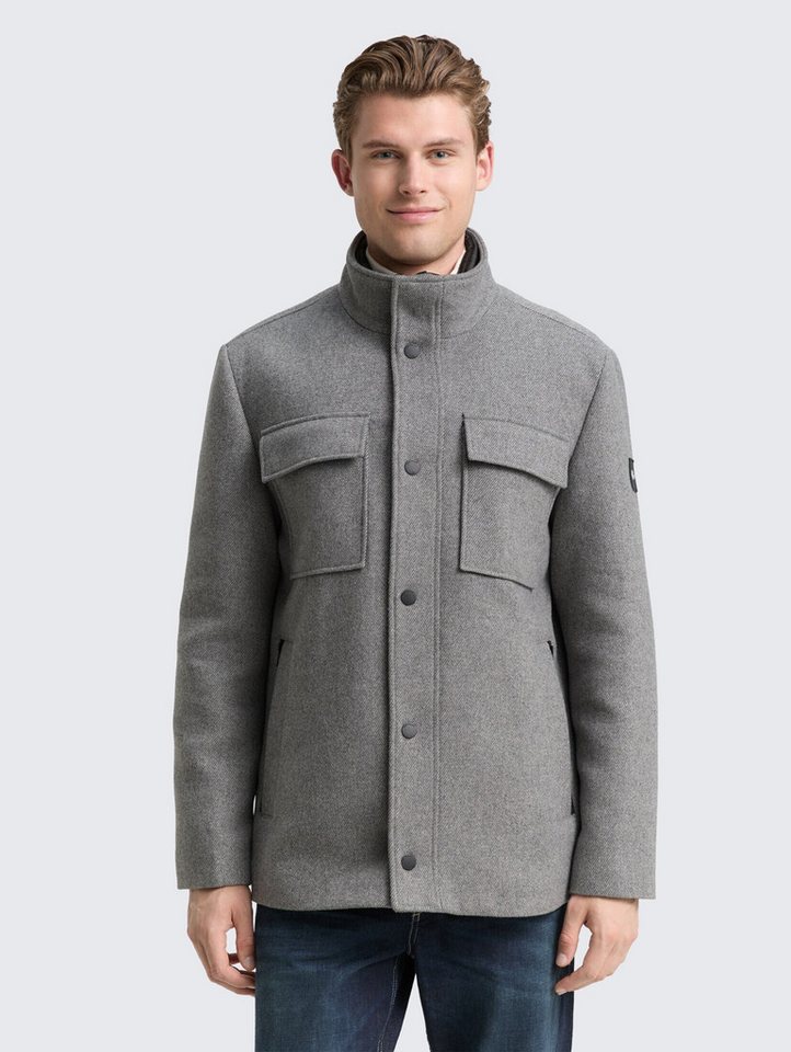 TOM TAILOR Wolljacke 2-in-1 Wolljacke mit abnehmbarer Innenjacke 2-in-1 Wolljacke mit abnehmbarer Innenjacke von TOM TAILOR