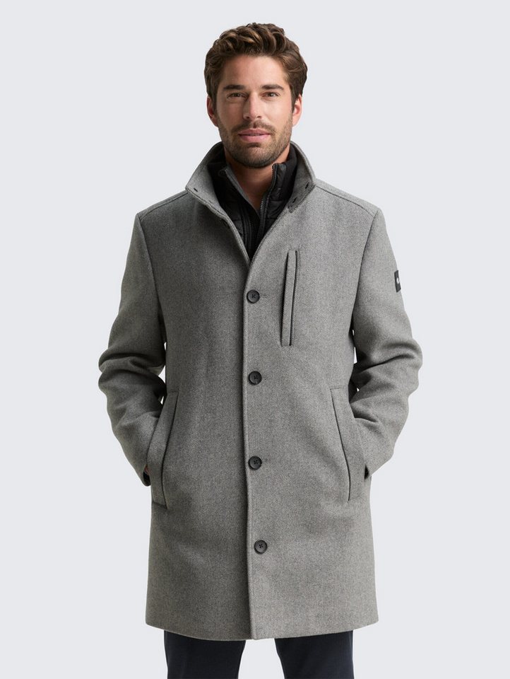 TOM TAILOR Wollmantel 2-in-1 Wollmantel mit abnehmbarer Innenjacke 2-in-1 Wollmantel mit abnehmbarer Innenjacke von TOM TAILOR