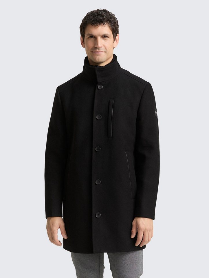 TOM TAILOR Wollmantel 2-in-1 Wollmantel mit abnehmbarer Innenjacke 2-in-1 Wollmantel mit abnehmbarer Innenjacke von TOM TAILOR