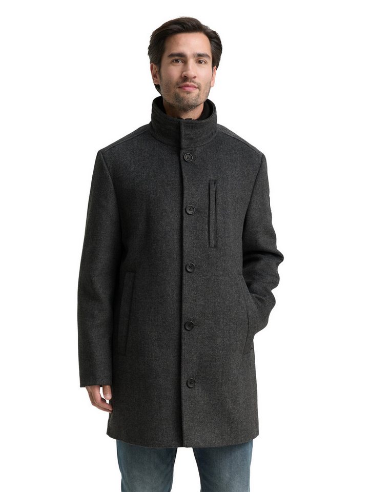 TOM TAILOR Wollmantel mit abnehmbarer Innenjacke von TOM TAILOR