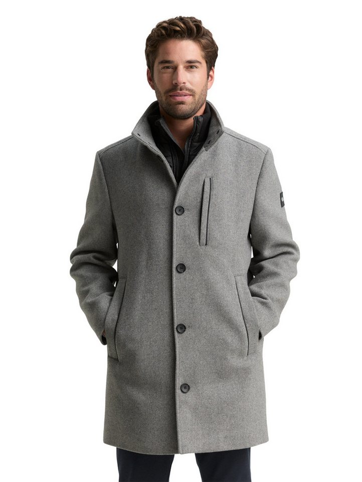 TOM TAILOR Wollmantel mit abnehmbarer Innenjacke von TOM TAILOR