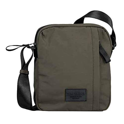 TOM TAILOR Boston Herren Umhängetasche Crossbody Bag Klein Grün von TOM TAILOR